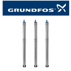 Grundfos SQ Series, 3" Stainless Steel Submersible Well Pumps