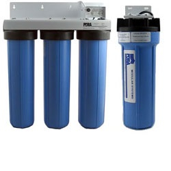Filtergehäuse UV Schutz Wasserfilter Profiqualität ABS und SAN 9"3/4 PRFIL9SV3UV 